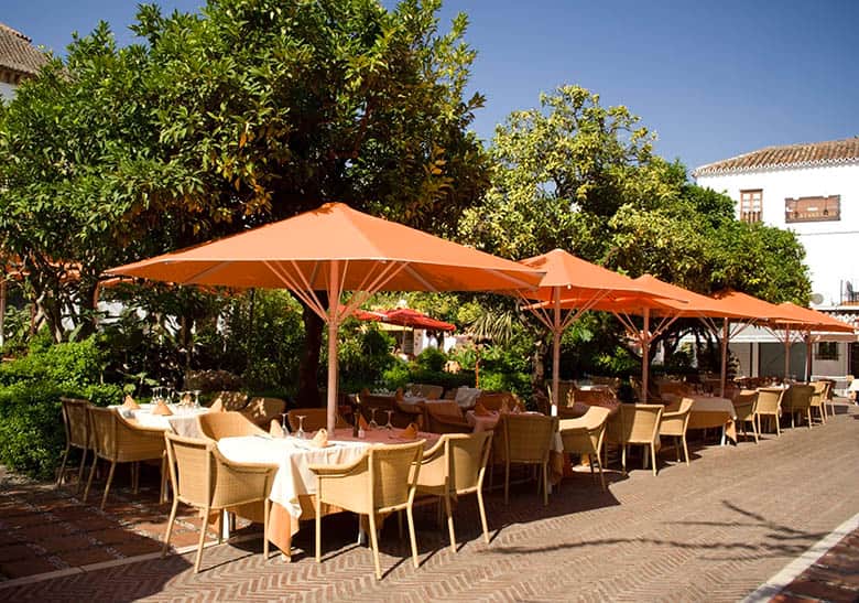 Iconic, Charming Plaza de los Naranjos - just 10-15 minutes from your villa