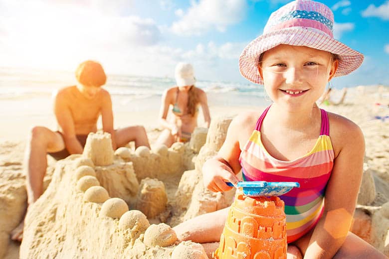 Genießen Sie den Strand - nur 10 Minuten von Ihrer Villa entfernt