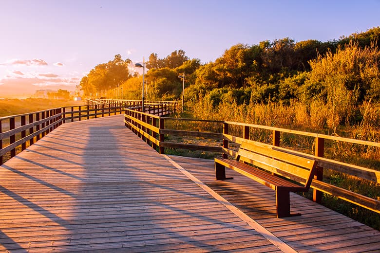 The Beach Walk - just 5-10 minutes from the villa