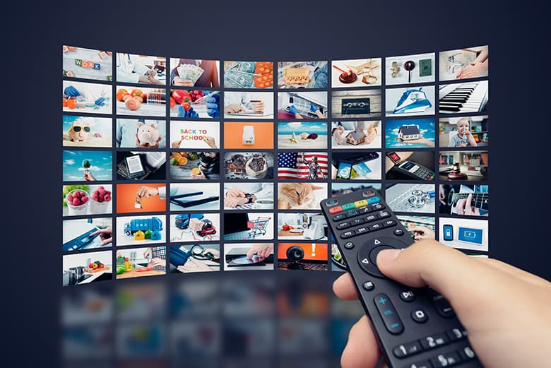 Over 300 International TV channels and 2,000 premium movies